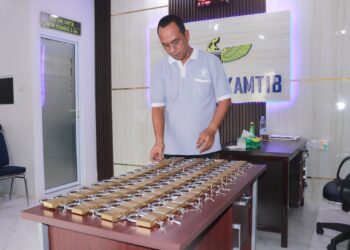 Perkuat Keamanan, Lapas Pasir Pangarayan Lakukan Pergantian Gembok