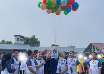 Porsenap Lapas Pasir Pangarayan Resmi di Buka, Meriahkan HBP ke-61