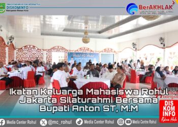 Ikatan Keluarga Mahasiswa Rohul Jakarta Silaturahmi Bersama Bupati Rohul Anton, S.T, M.M