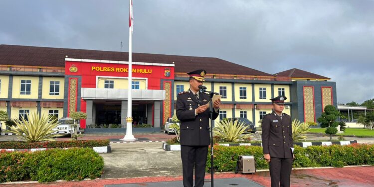 Semarak Peringatan Hari Bela Negara ke-76 di Mapolres Rokan Hulu