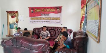Melalui Jum’at Curhat,Polsek Bonai Darussalam Dekatkan Diri Dengan Masyarakat