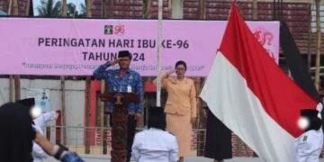 Lapas Pasir Pangaraian Rambah Rokan Hulu,Laksanakan Upacara Peringatan Hari Ibu Ke – 96 Tahun 2024
