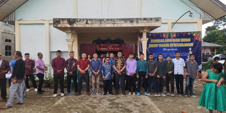 Polres Rokan Hulu Laksanakan Kegiatan Minggu Kasih di Gereja HKBP