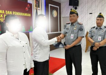 Natal 2024, 94 WBP Lapas Pasir Pangarayan Terima Remisi Khusus