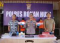 Polres Rokan Hulu Ungkap Tiga Kasus Dalam Press Release