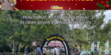 Patroli Cipta Kondisi: Satlantas Polres Rokan Hulu Pastikan Keamanan Selama Libur Nataru