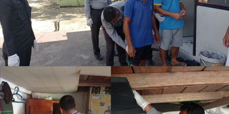 Deteksi Dini Kamtib, Lapas Pasir Pangarayan Kembali Geledah Kamar Blok Hunian Warga Binaan