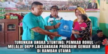 Pemkab Rohul Melalui DKPP Adakan Program Gemarikan Di Rambah Utama