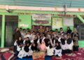 Kanit Binmas Dan Bhabinkamtibmas Polsek Rambah Gelar Giat Jum’at Berkah Di Panti Asuhan Al-Uswah