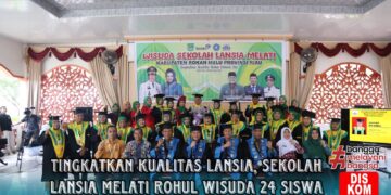 Tingkatkan Kualitas Lansia, Sekolah Lansia Melati Rohul Wisuda 24 Siswa