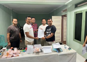 Polres Rohul Bersama TNI Ungkap Jaringan Narkoba di Kebun Sawit, Amankan 4 Tersangka