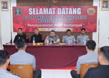 Lapas Pasir Pangeraian Gelar Rapat Evaluasi untuk Tingkatkan Kinerja Pengamanan