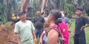 Ancaman Parit Gajah di Salambue, Emak-Emak Tuntut Keadila