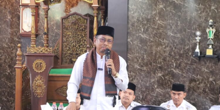 Peringatan Isra Mi’raj 1446 H, Ratusan Warga Binaan Lapas Pasir Pangarayan Ikuti Tausiah