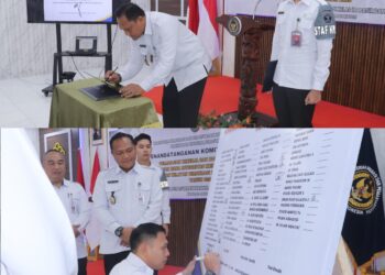 Siap Raih Predikat WBK/WBBM Tahun 2025, Lapas Pasir Pangaraian Tandatangani Komitmen Bersama