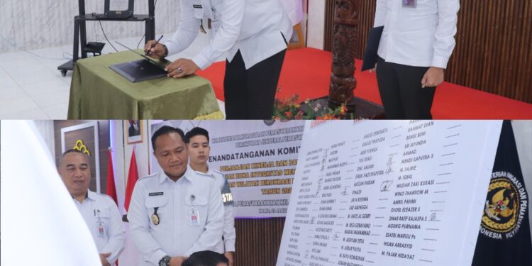 Siap Raih Predikat WBK/WBBM Tahun 2025, Lapas Pasir Pangaraian Tandatangani Komitmen Bersama