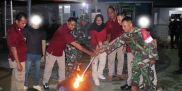 Pastikan Zero Halinar dan Berantas Penipuan Online, Lapas Pasir Pangarayan Gandeng TNI Geledah Hunian Warga Binaan