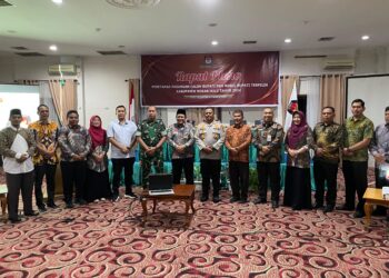 KPU Rokan Hulu Gelar Rapat Pleno Penetapan Bupati dan Wakil Bupati Terpilih 2024