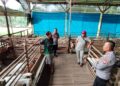 Sat Binmas Polres Rokan Hulu Kunjungi Peternakan Kambing “Nawasena Farm”, Dorong Ketahanan Pangan dan Kemandirian Ekonomi
