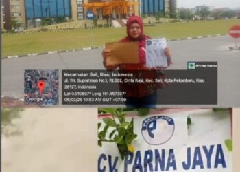 Breaking News …!!! DPC LSM BARA API Secara Resmi Laporkan Pemilik Tambang Diduga ilegal CV Parna Jaya Ke Polda Riau