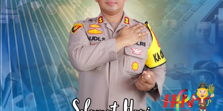 HUMAS POLRES ROHUL MENGUCAPKAN SELAMAT HARI PERS NASIONAL