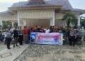 OK-LK25 – Satlantas Polres Rokan Hulu Gelar Sosialisasi dan Pelepasan Konvoi Perkim Bikers Community