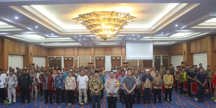 Sosialisasi Ketahanan Pangan: Kapolres Rokan Hulu Ajak Kepala Desa Dukung Program Nasional
