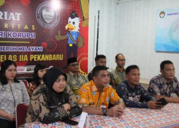 Semangat Sambut HBP ke-61, Lapas Pekanbaru Ikuti Sosialiasi Kegiatan HBP 