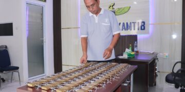 Perkuat Keamanan, Lapas Pasir Pangarayan Lakukan Pergantian Gembok