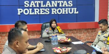 OK-LK25 – Polres Rokan Hulu Gelar Rapat Sekolah Percontohan Tertib Berlalu Lintas, Sinergi untuk Keselamatan Pelajar