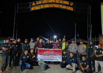 Layak Diapresiasi Kapolsek Rambah Hilir Gelar KRYD Bersama Pemdes Dan Satgas Kampung Bebas Narkoba