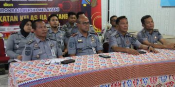 Lapas Pekanbaru Ikuti Pengarahan oleh Direktur Jenderal Pemasyarakatan Secara Daring