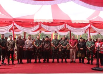 Pangdam I Bukit Barisan Resmikan Makodim Baru Di Rokan Hulu