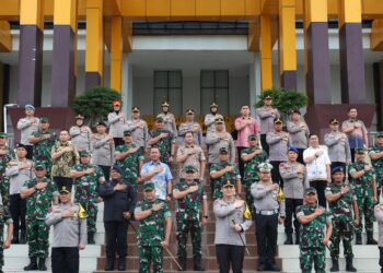 Kapolda Riau Irjen Pol Mohammad Iqbal terima kunjungan Panglima Komando Daerah Militer I/Bukit Barisan 