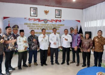 Acara Serah Terima Jabatan dan Pisah Sambut Kepala Rumah Tahanan Negara Kelas llB Siak Sri Indrapura