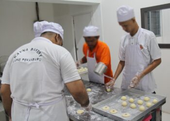 Produktivitas di Dalam Jeruji, Roti Kayna Bukti Pembinaan Kemandirian di Lapas Kelas IIA Pekanbaru