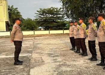 Patroli KRYD Jelang Ramadhan, Polsek Tambusai Utara Amankan Minuman Berakohol.