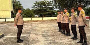 Patroli KRYD Jelang Ramadhan, Polsek Tambusai Utara Amankan Minuman Berakohol.