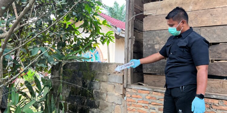 Gerak Cepat Polsek Tambusai Datangi Lokasi Seorang Anak Meninggal Dunia Diduga Tersengat Listrik Di Tambusai