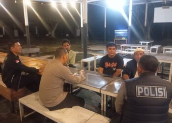 Silaturahmi Dengan Tokoh LKA Luhak Rambah Jelang Acara Potang Balimau,Ini Pesan Kapolsek Rambah,