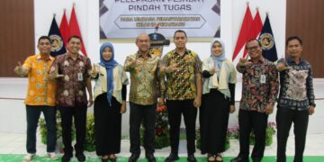 Momen Haru dan Sukacita Bercampur di Acara Pelepasan Pindah Tugas Pejabat Lapas Pekanbaru