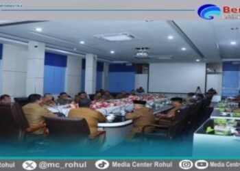 Pemkab Rohul Gelar Rapat Perdana Pasca Dilantiknya Wakil Bupati