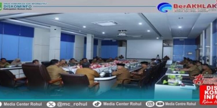 Pemkab Rohul Gelar Rapat Perdana Pasca Dilantiknya Wakil Bupati