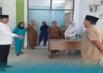 Pastikan Pelayanan Kesehatan Berjalan Baik, Wabup Rohul Tinjau RSUD Rohul