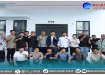 Sebelum Kembali, Bupati dan Wakil Bupati Sambangi Mahasiswa Rohul di Yogyakarta, Sampaikan Pesan Inspiratif