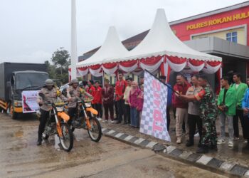 Kalapas Pasir Pangarayan Hadiri Baksos Polri Presisi, Menyambut Bulan Suci Ramadhan 2025