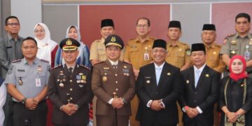 Dalam Rapat Paripurna, Kalapas Pasir Pangarayan Hadiri Sertijab Bupati dan Wakil Bupati Rokan Hulu