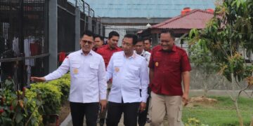Lakukan Monitoring, Ditjenpas Riau Apresiasi Kinerja Jajaran di Lapas Pasir Pangarayan 