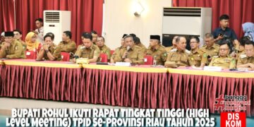 Bupati Rohul Bersama Forkopimda Bahas Stabilitas Harga di Rapat TPID se-Riau