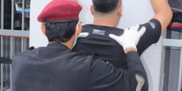 Perhatikan Kondusifitas, Kesatuan Pengamanan dan Satgas Kamtib Lapas Pasir Pangarayan Sidak Kamar Hunian WBP